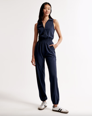 Abercrombie & Fitch Traveler Zip-Up Jumpsuit