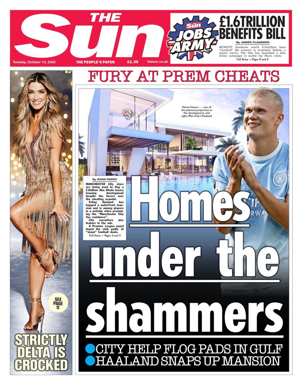 The sun