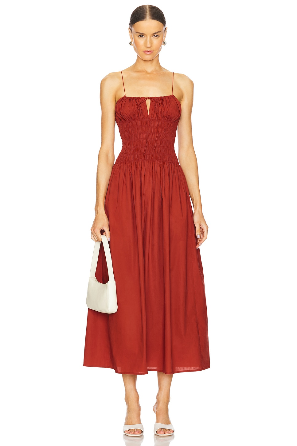 Faithfull The Brand X Revolve Aya String Midi Dress