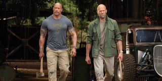 Dwayne Johnson and Jason Statham in Hobbs & Shaw