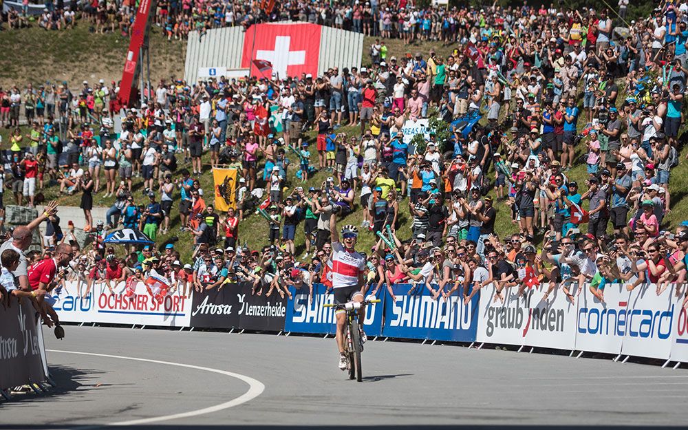 Nino Schurter (Scott-Odlo MTB Racing Team) wins