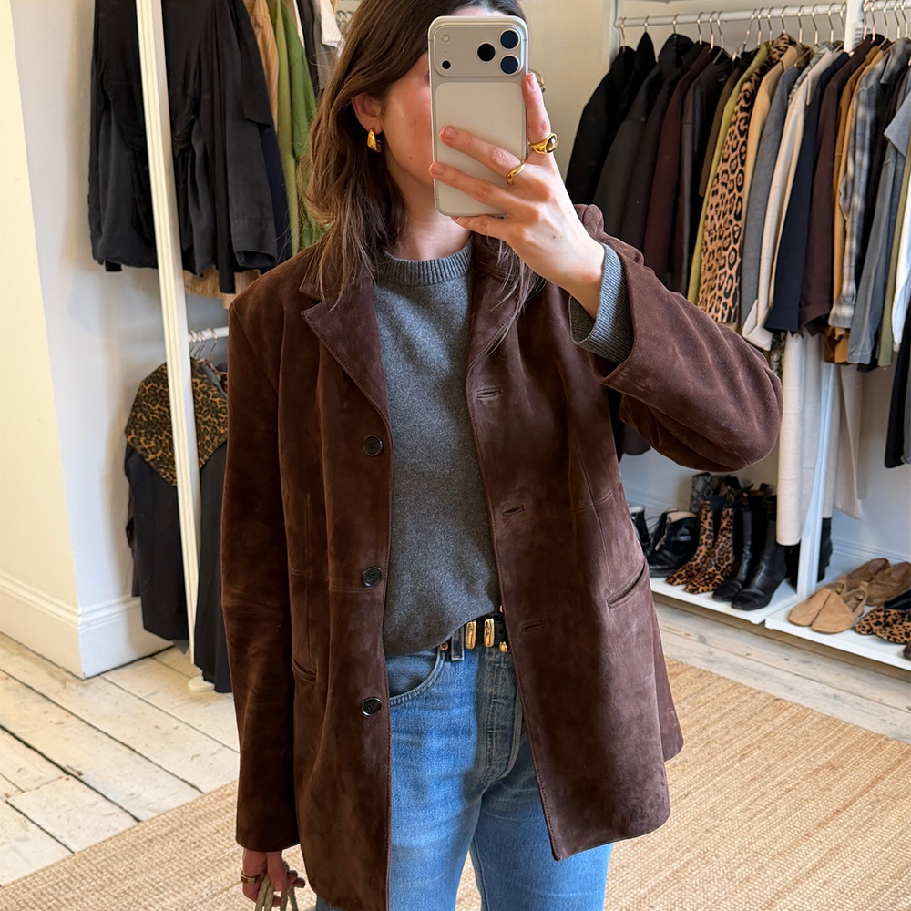 @annanewton and @nennaechem wearing suede
