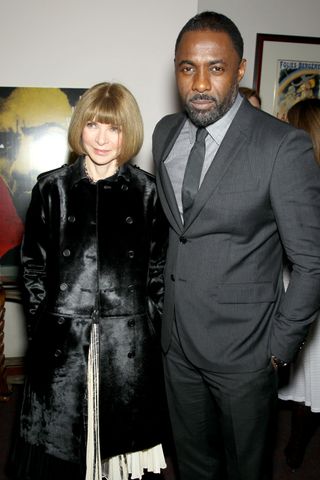 Idris Elba and Anna Wintour