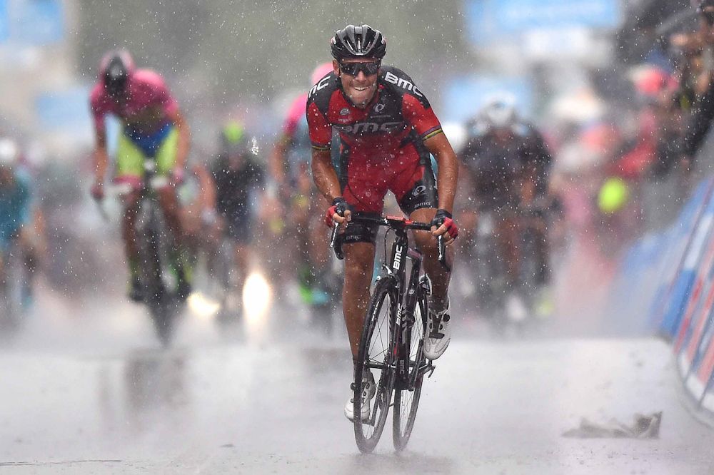 The classics-like weather didn't hurt the Belgian Gilbert.