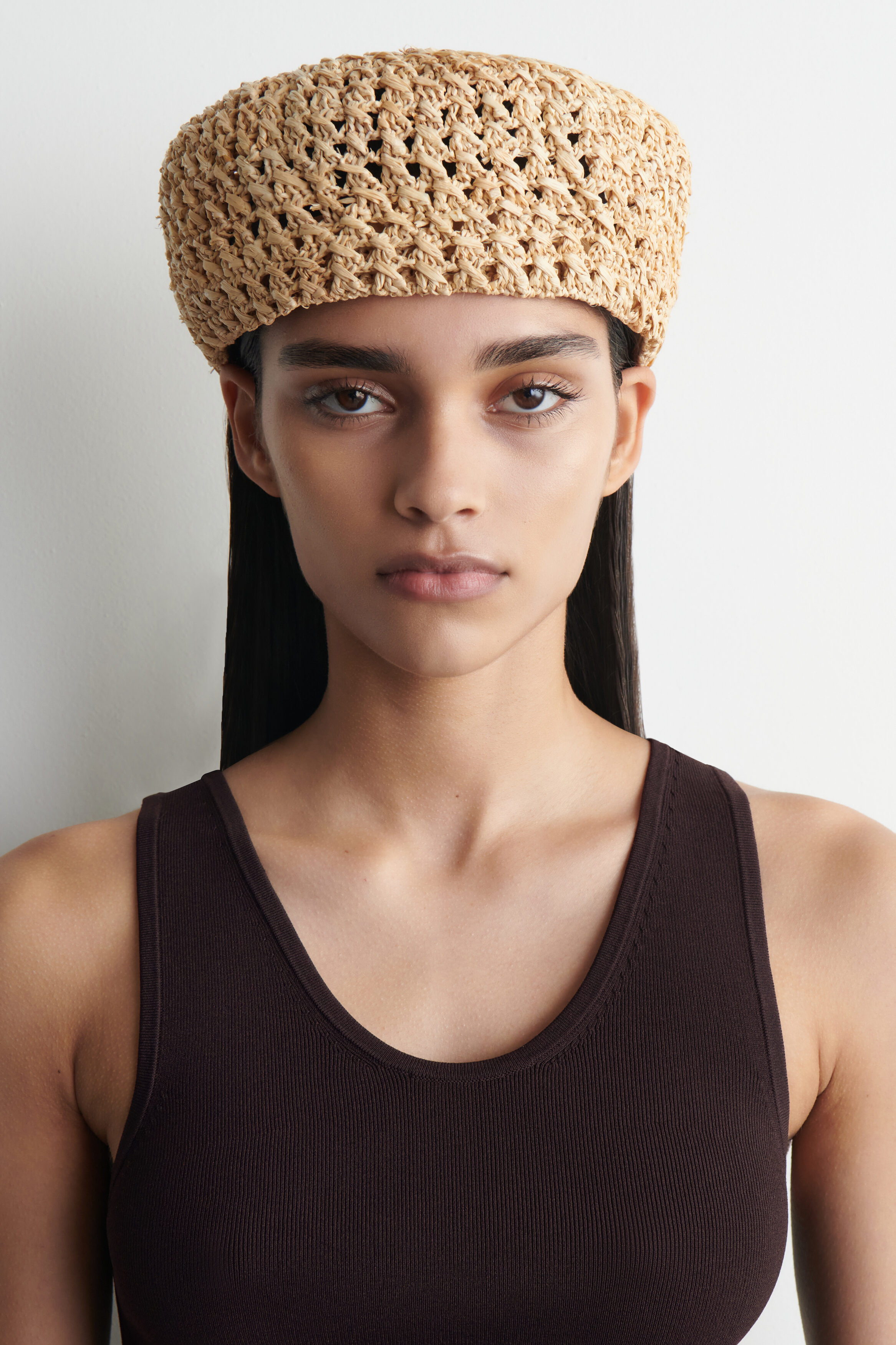 Raffia Beret