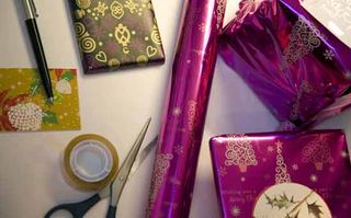 Money saving tips for mums: Re-use wrapping paper, ribbons and old cards