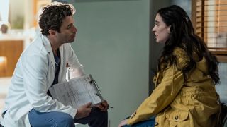 DR. DEATH -- "Tarantela Telaraña" Episode 204 -- Pictured: (l-r) Luke Kirby as Dr. Nathan Gamelli, Alisha Erözer as Yesim Cetir