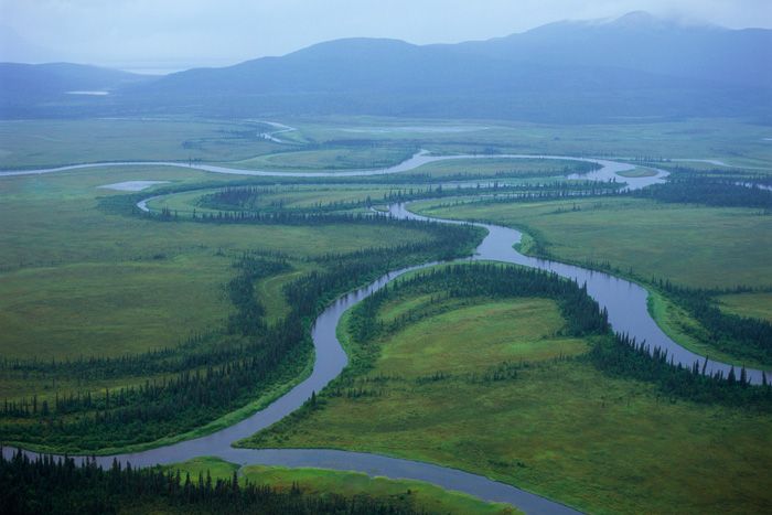 Proposed location of Pebble Mine, Bristol Bay threats