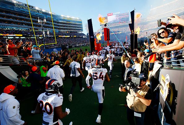 The Denver Broncos at the Super Bowl.