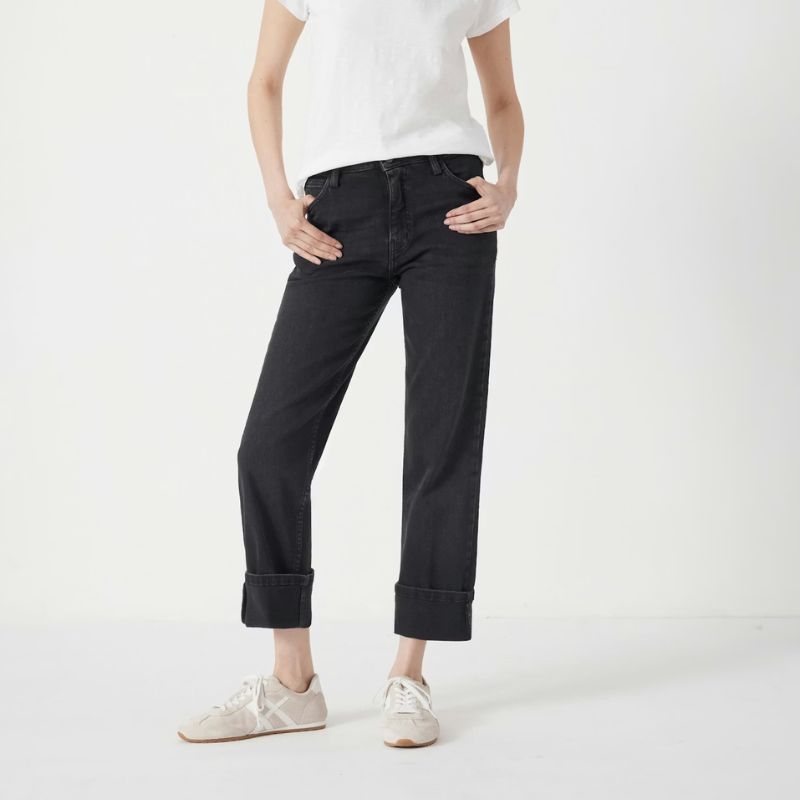 Agnes Straight Leg Jeans on model