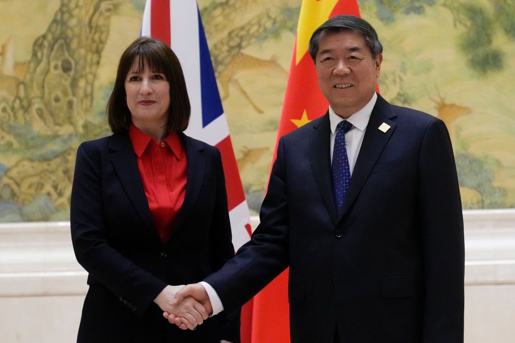 Rachel Reeves meets China&#039;s Vice Premier He Lifeng 