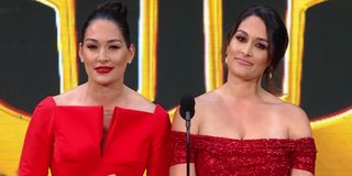 Nikki and Brie Bella WWE Hall Of Fame speech