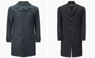 Featuring rich Loro Piana fabrics, the men's cotton coat, formal wool and cashmere coat