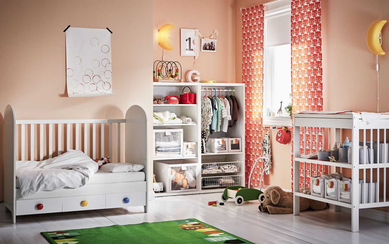 Nursery storage ideas