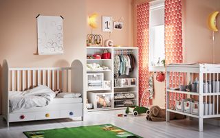 Nursery designed by Ikea