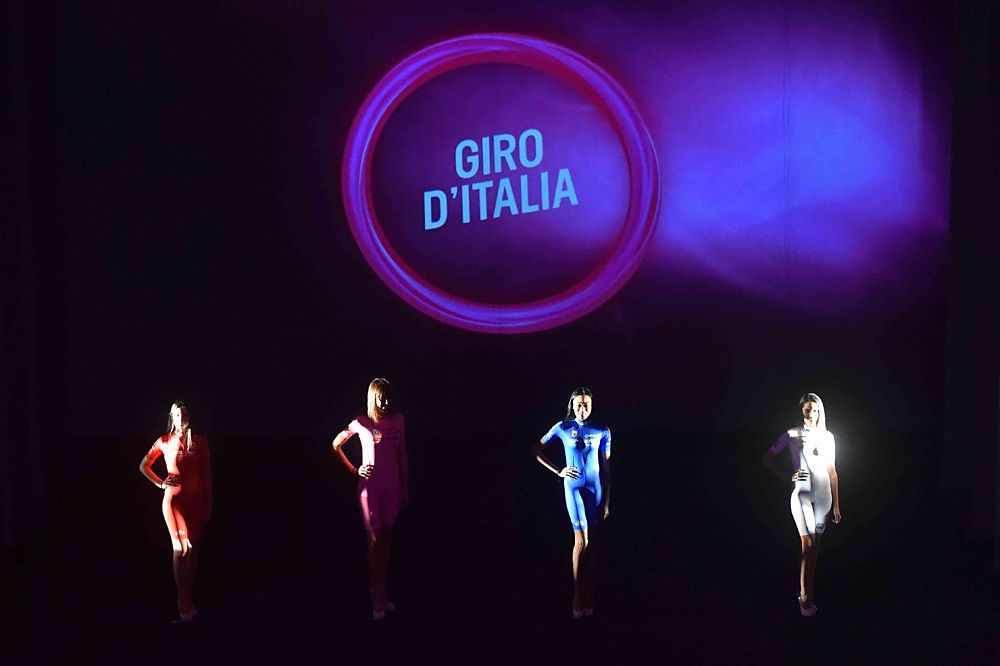 2015 Giro d'Italia team presentation and the classification jerseys