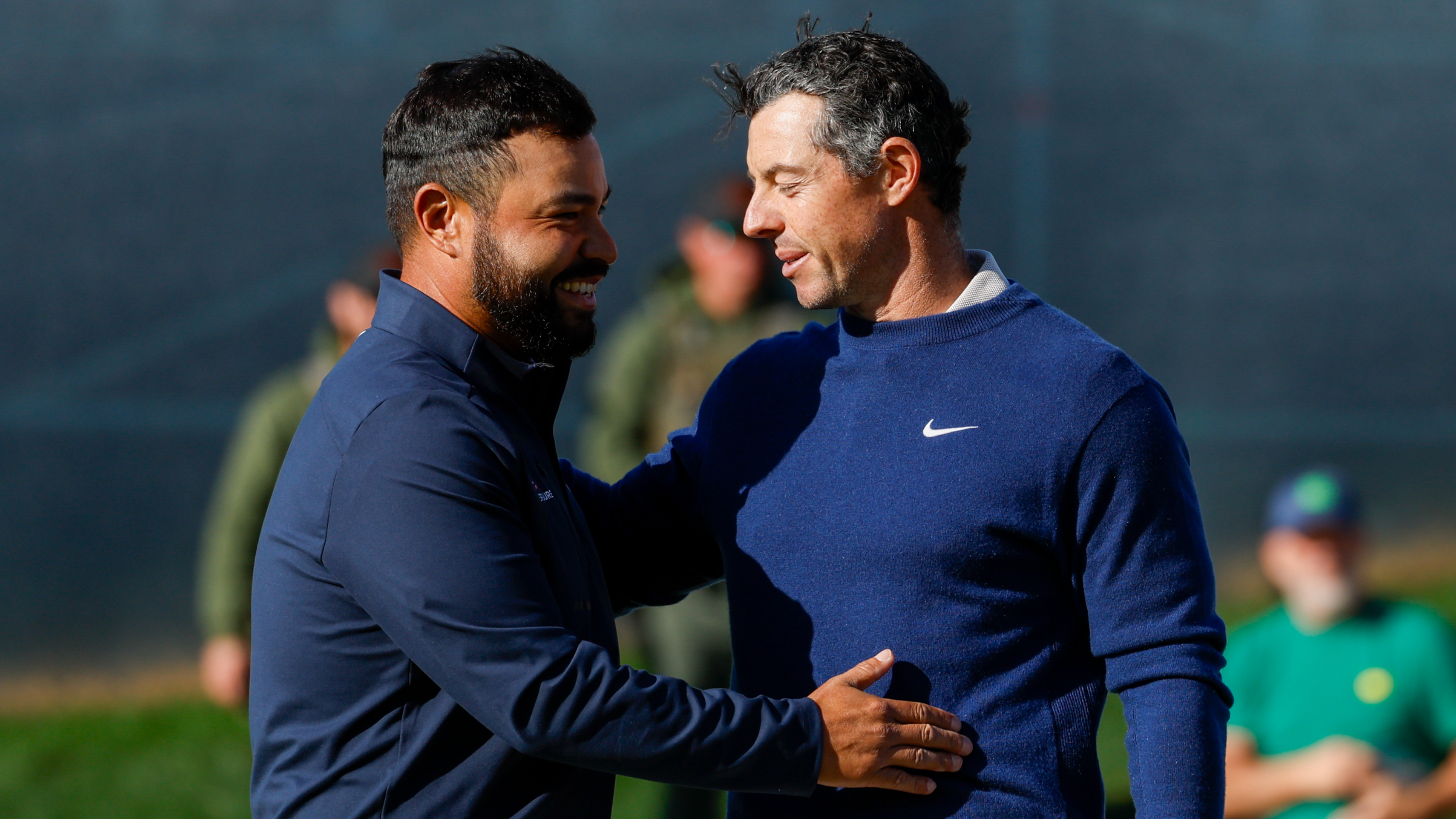 JJ Spaun and Rory McIlroy