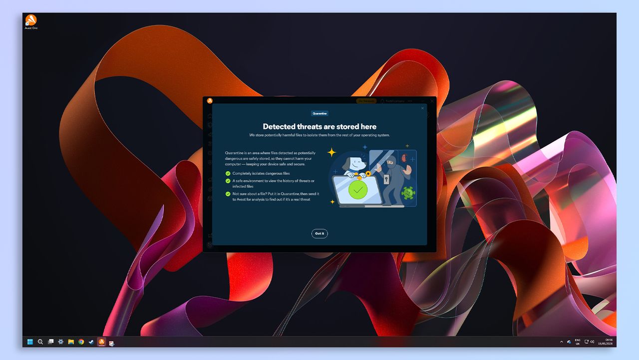 Avast One antivirus software screenshot