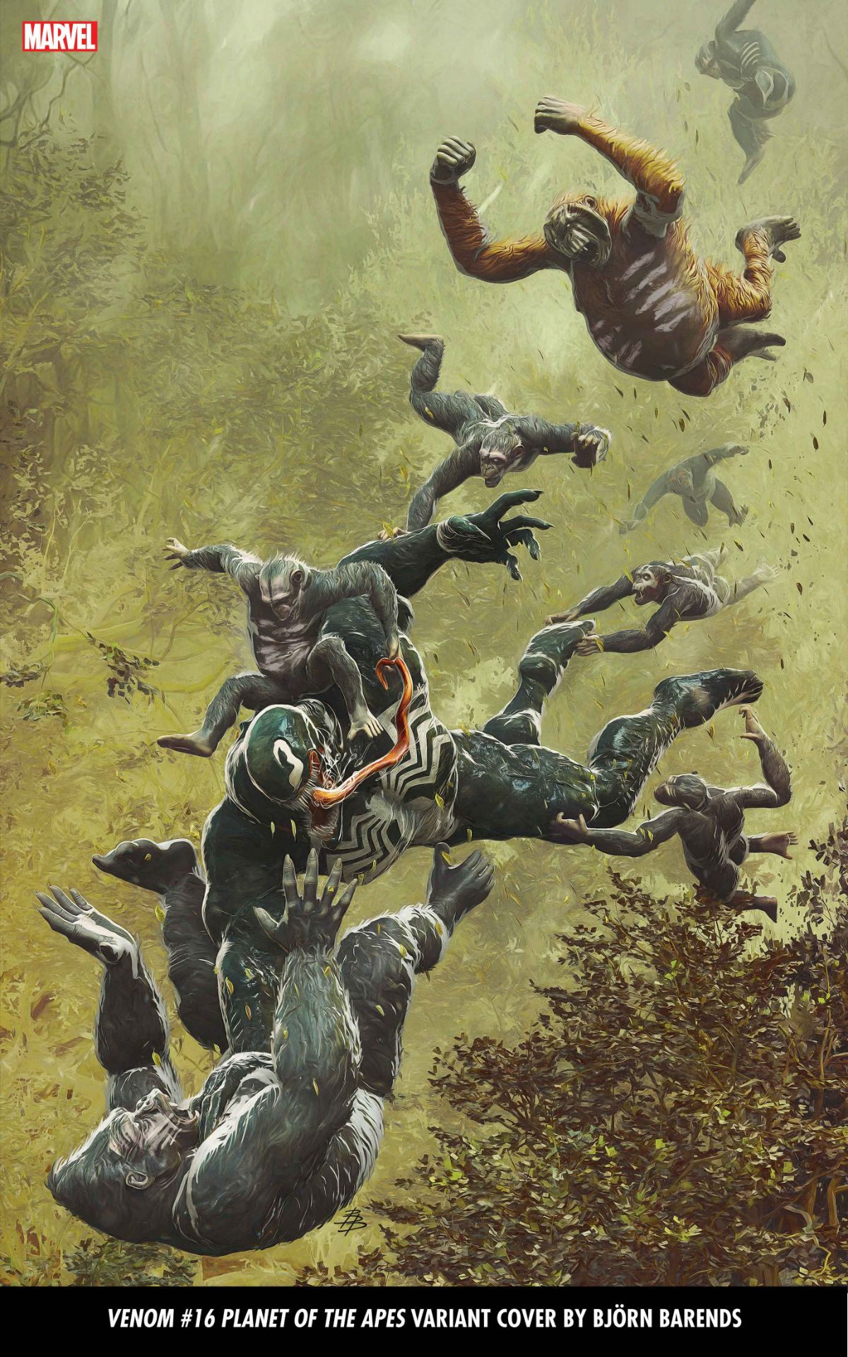Planet of the Apes Marvel variant cover