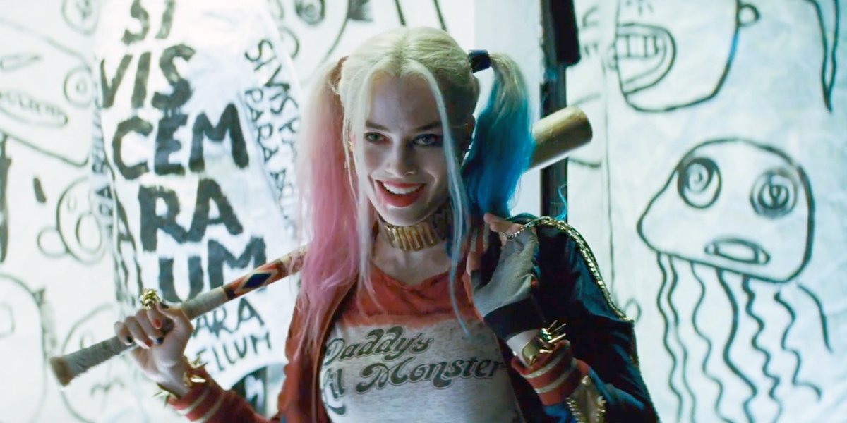 Margot Robbie as Harley Quinn in Suicide Squad