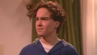 Johnny Galecki on Roseanne