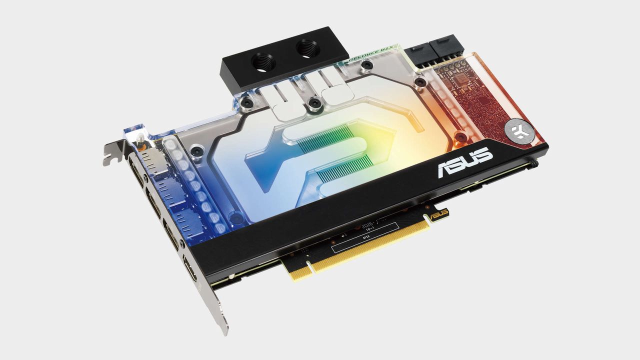 Asus watercooled 30-series GPUs
