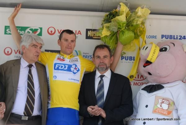 Anthony Roux (FDJ) took home the overall win in the Circuit Cycliste Sarthe