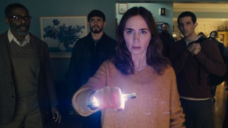 Colman Domingo, Tommy Martinez, Emily Blunt, and Josh O'Connor star in Disclosure Day.