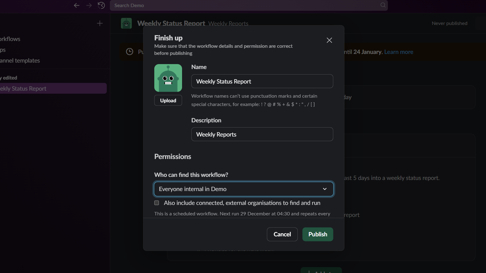How to use ChatGPT in Slack to turn team chats into weekly status reports