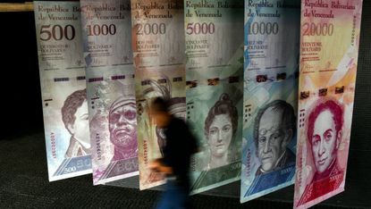 Venezuela's national currency, the Bolivar, has collapsed over the past 12 months