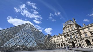 A general view of The Louvre in Paris, France