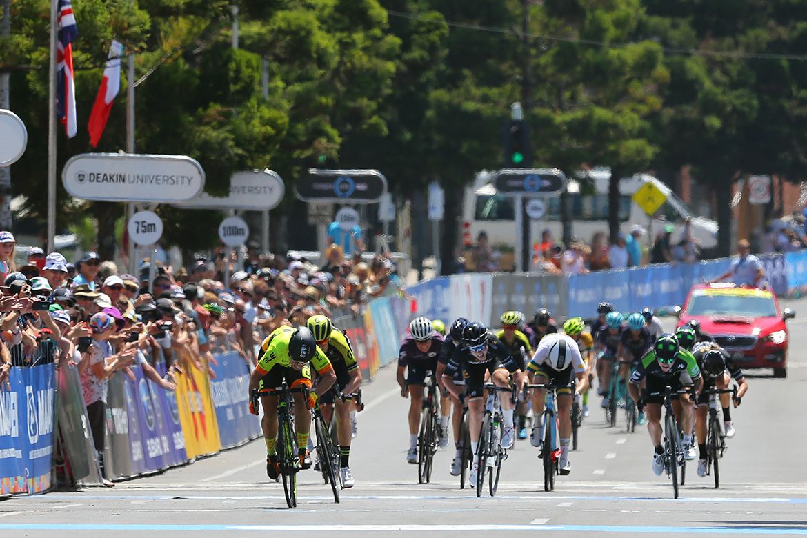 The sprint to the line