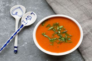 Creamy and comforting tomato soup