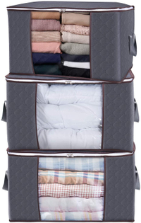 Lifewit Large Capacity Clothes Storage Bag, 3 Pack | £14.99