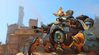 Hammond sits on top of Wrecking Ball