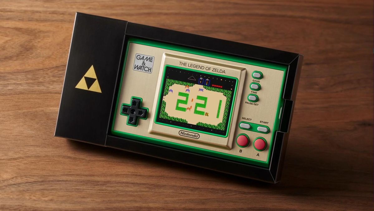 A new Game & Watch system will feature games from The Legend of Zelda