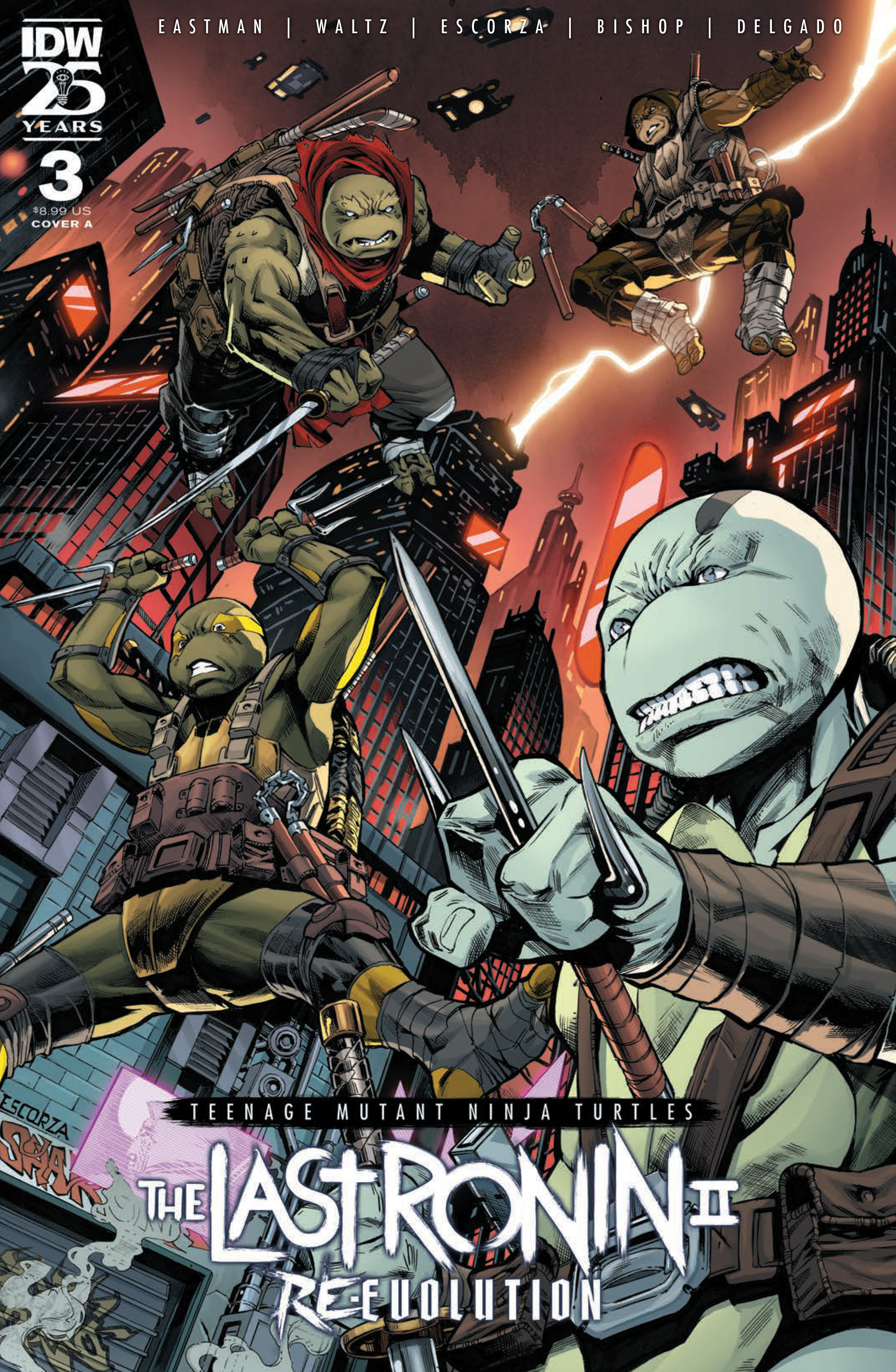 Teenage Mutant Ninja Turtles creator Kevin Eastman and the TMNT: The Last Ronin II creative team on the new issue: "This is the kind of nail-biter we all want"