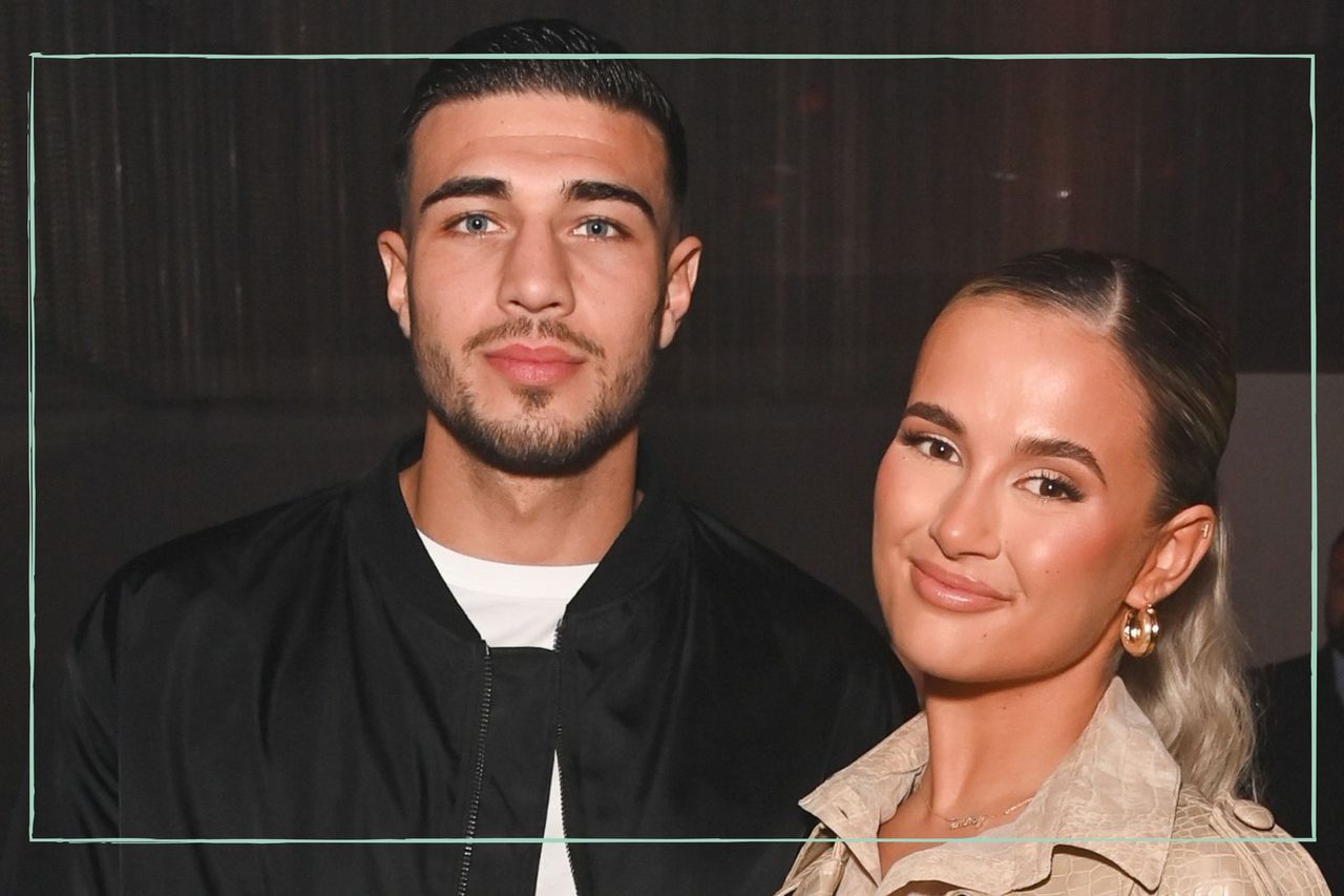 Molly-Mae Hague and Tommy Fury pose together close up