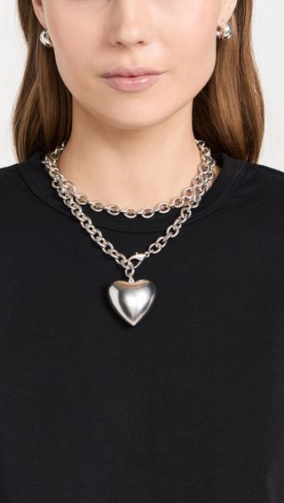 Heart & Soul Long Pendant Necklace