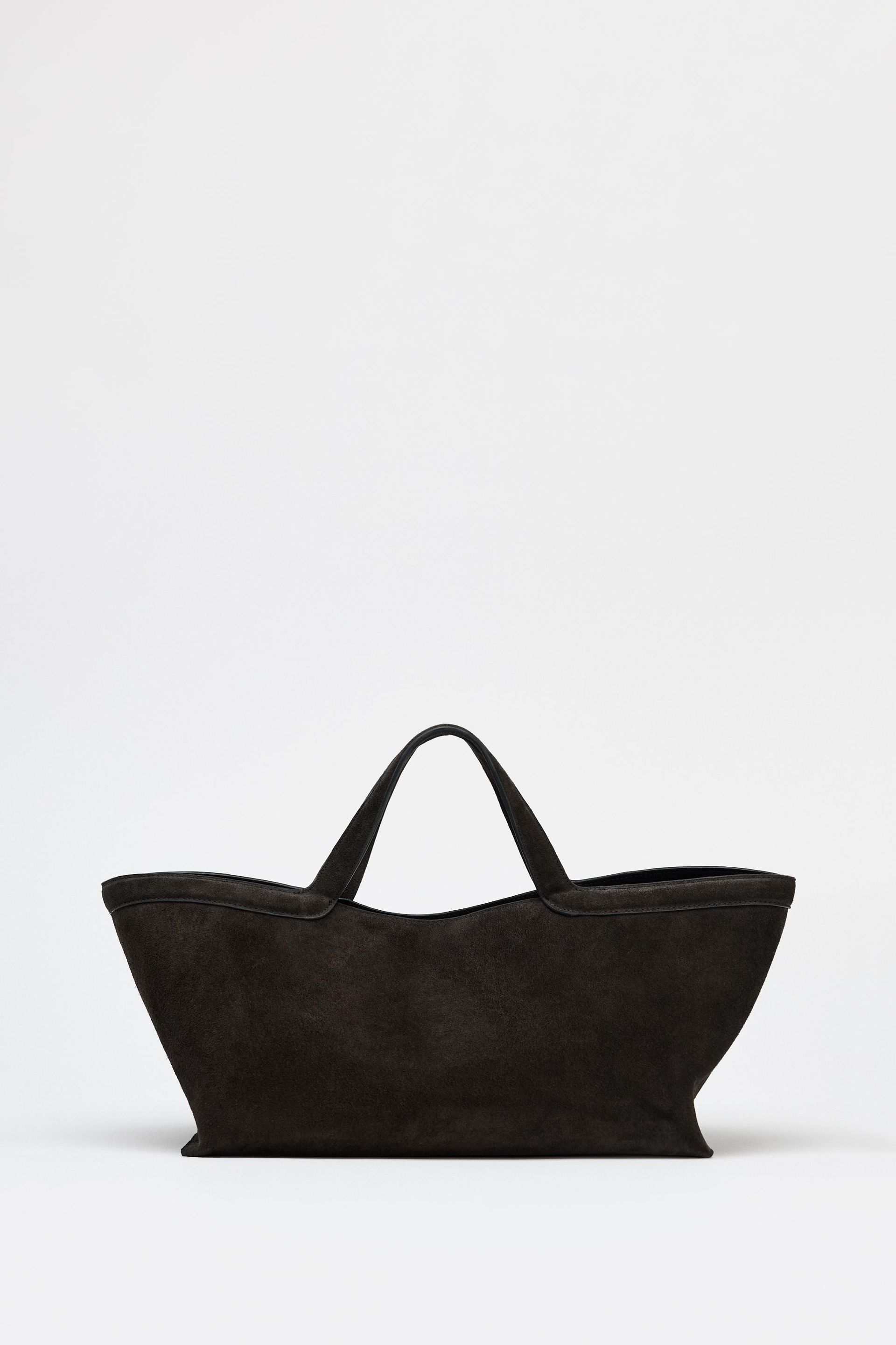 Elongated Suede Shopper