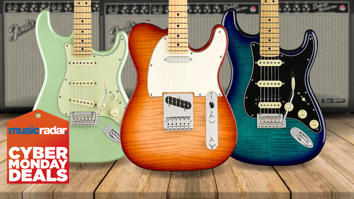 Don&#039;t miss out on these incredible Cyber Monday Fender Player Stratocaster and Telecaster deals - grab one while the sale is still live