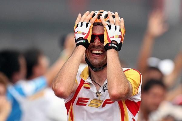 At 30 years of age Samuel S&aacute;nchez (Spain) couldn't believe