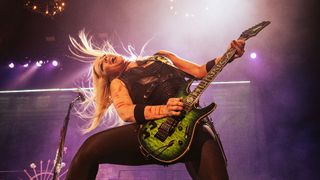 Nita Strauss – her new song Digital Bullets features an Eruption moment and a video that sees her fight online trolls with lightning