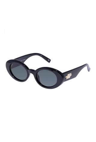 Le Specs Nouveau Vie 50mm Oval Sunglasses