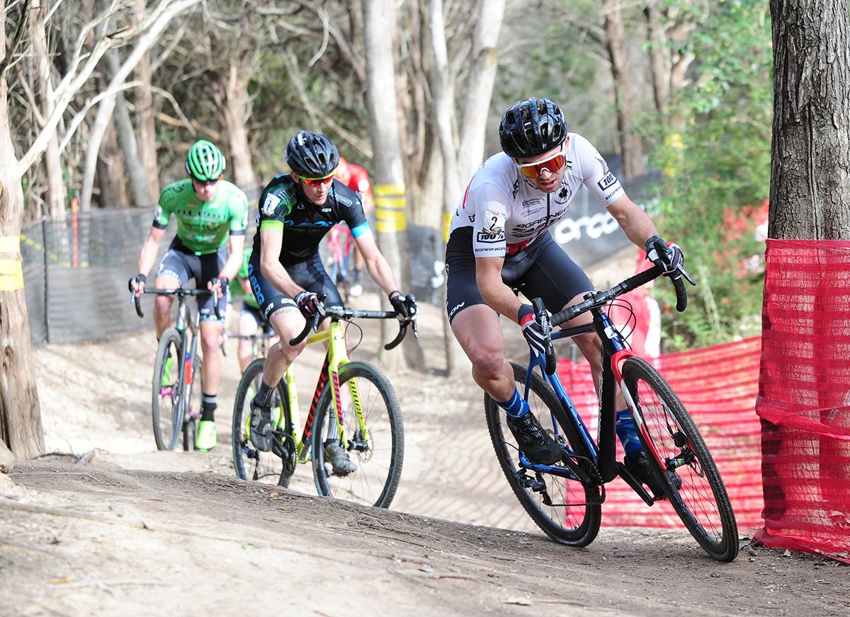 Michael van den Ham in the lead