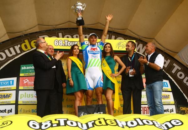 Marcel Kittel (Skil-Shimano) back on the podium for the third consecutive stage.