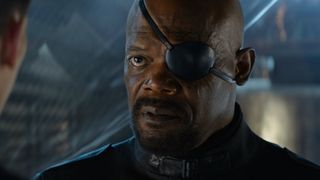 Nick Fury in Captain America: The Winter Soldier