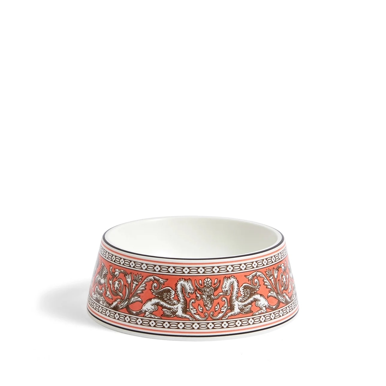 Wedgewood Florentine salmon pet bowl