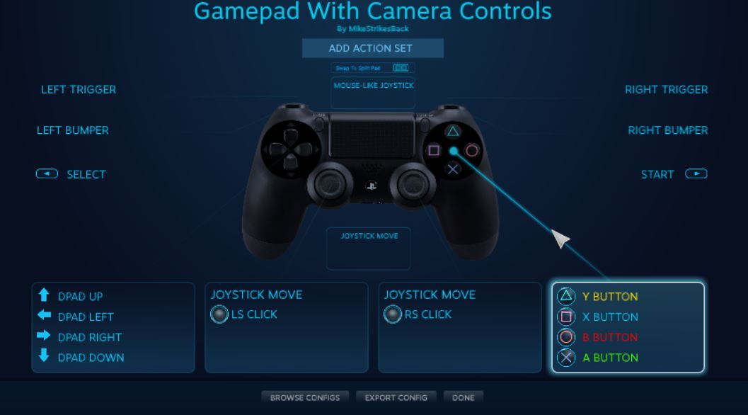 steam link ps4 controller