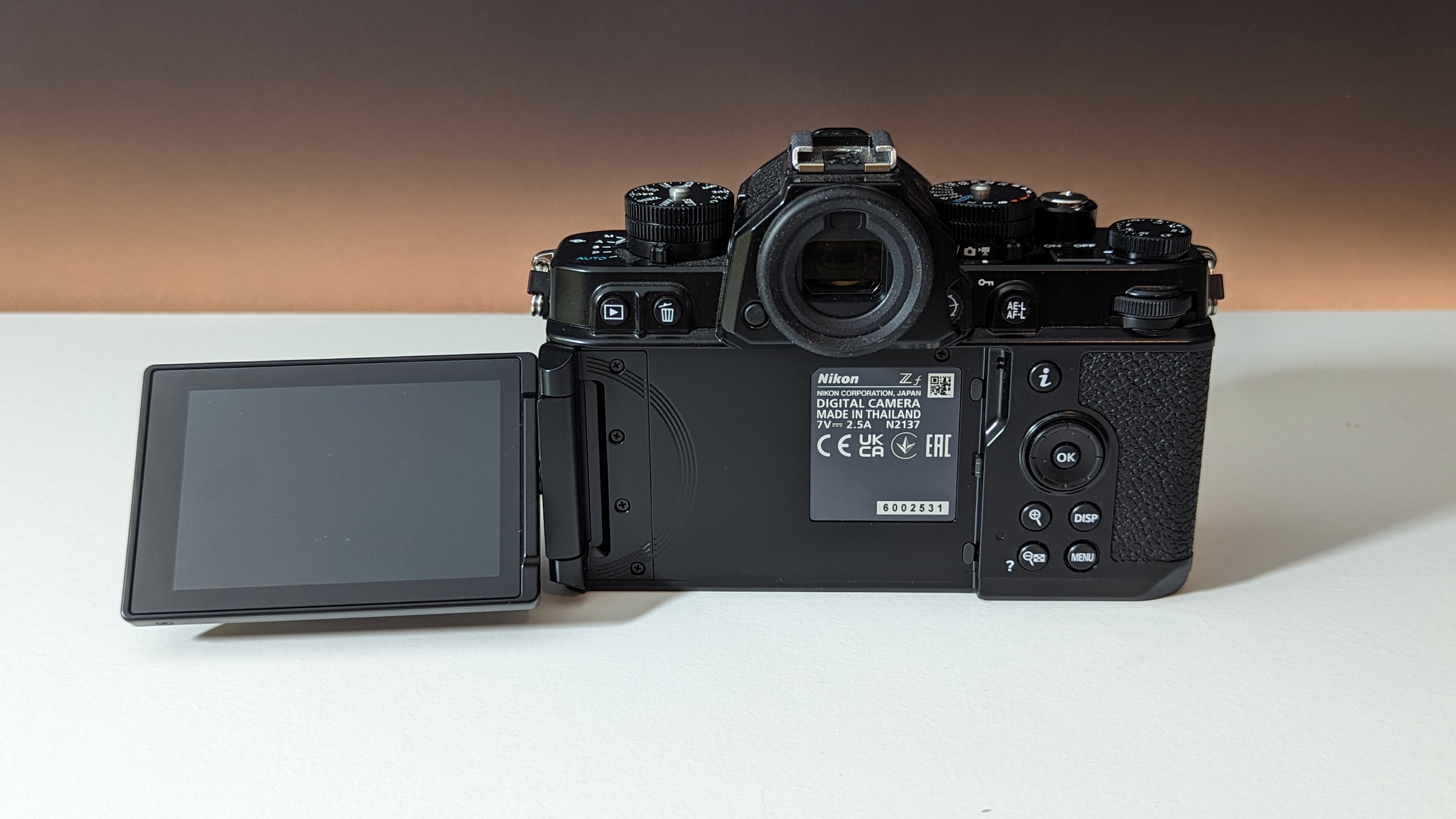 Nikon Zf rear screen open